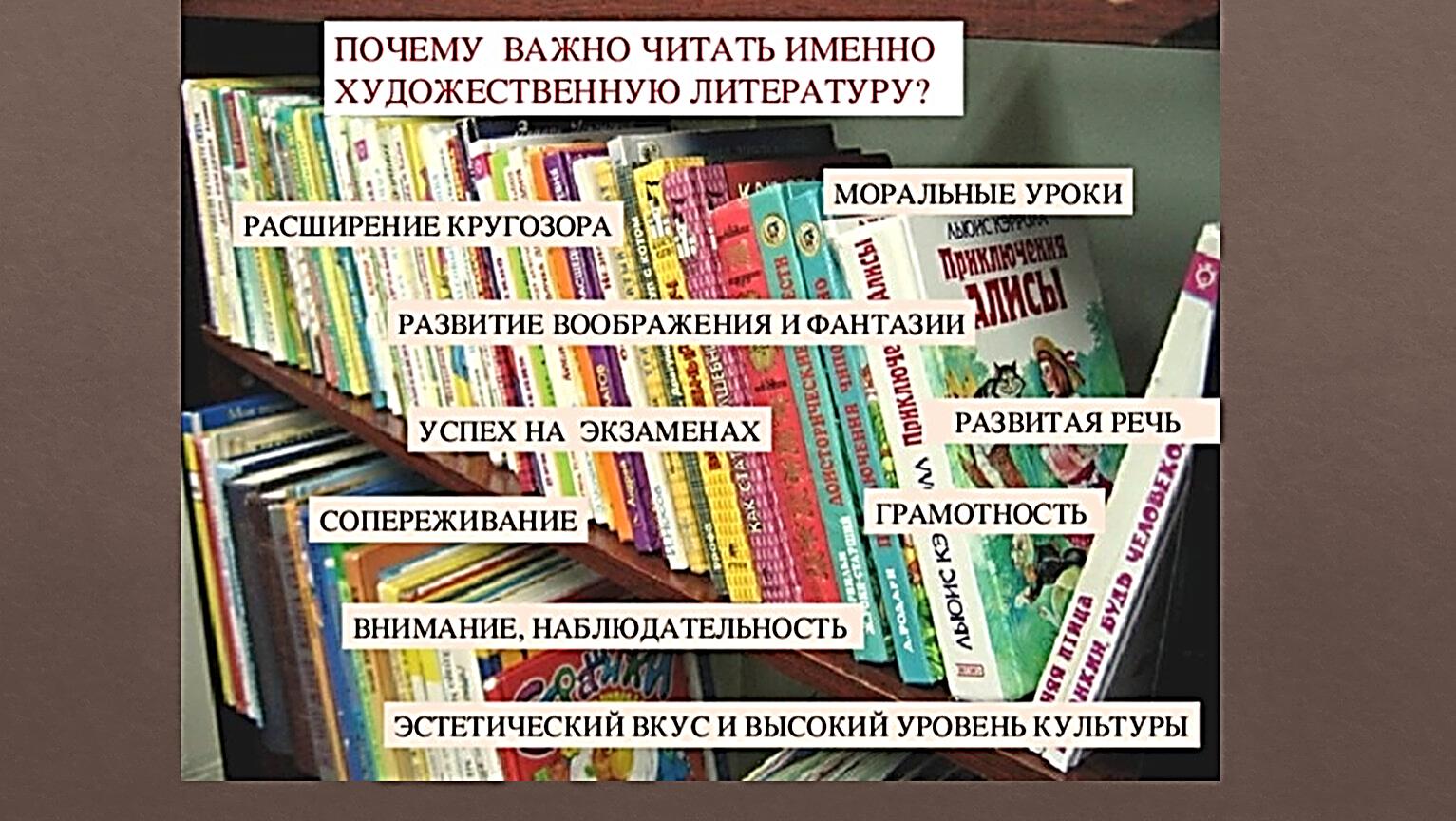 Час библиографии «В мире художественной литературы»