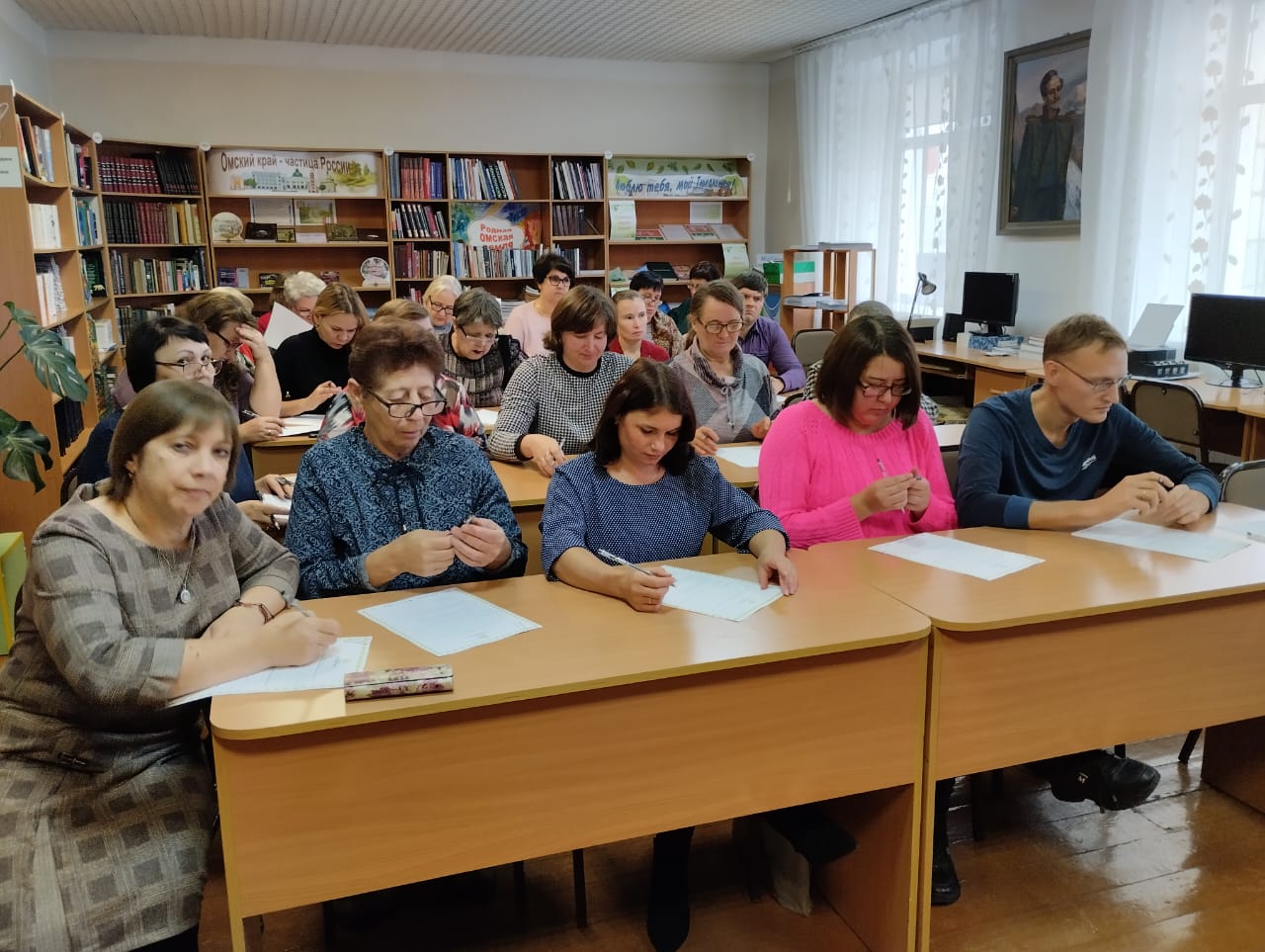 Центральная детская библиотека стала  площадкой для проведения  Всероссийского аграрного диктанта 2025