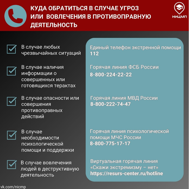 Советы родителям: «Как обезопасить несовершеннолетних от деструктивных организаций, используемых анонимные мессенджеры»