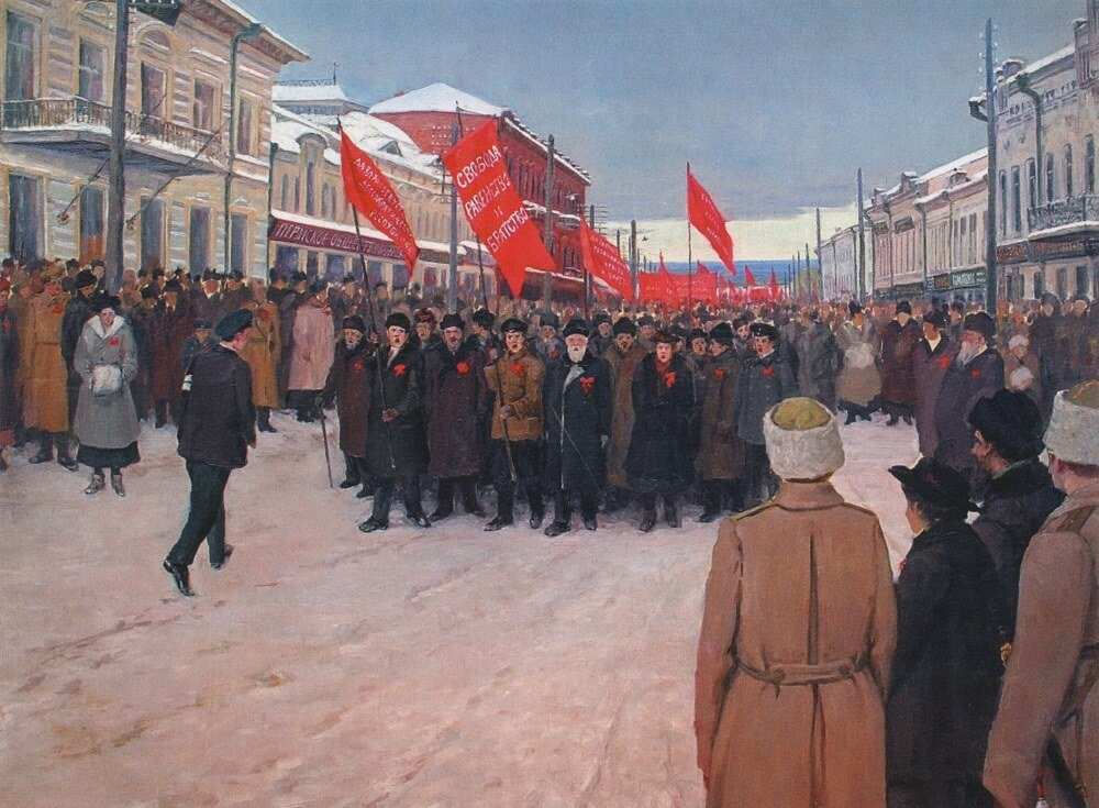 День в истории страны. 105 лет Февральской революции
