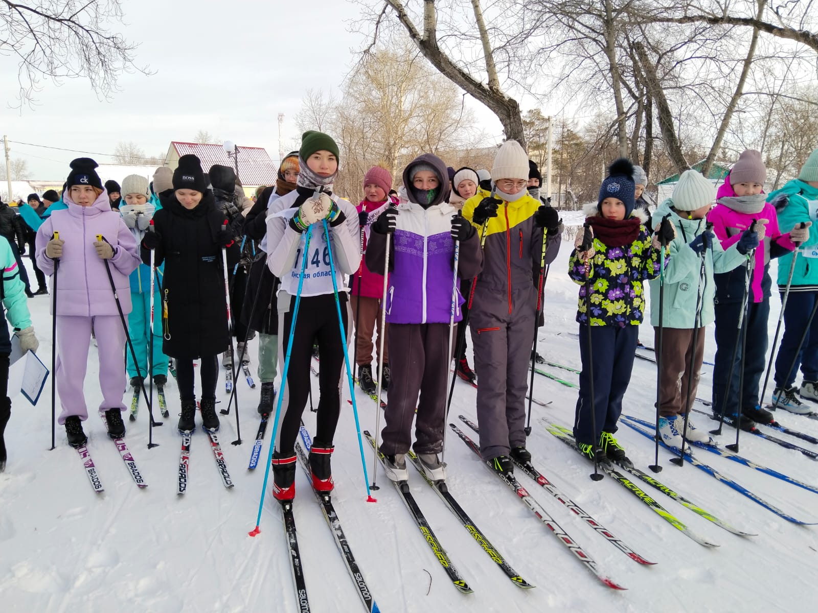 Соревнования по лыжным гонкам и полиатлону в зачёт зимней Спартакиады школьников